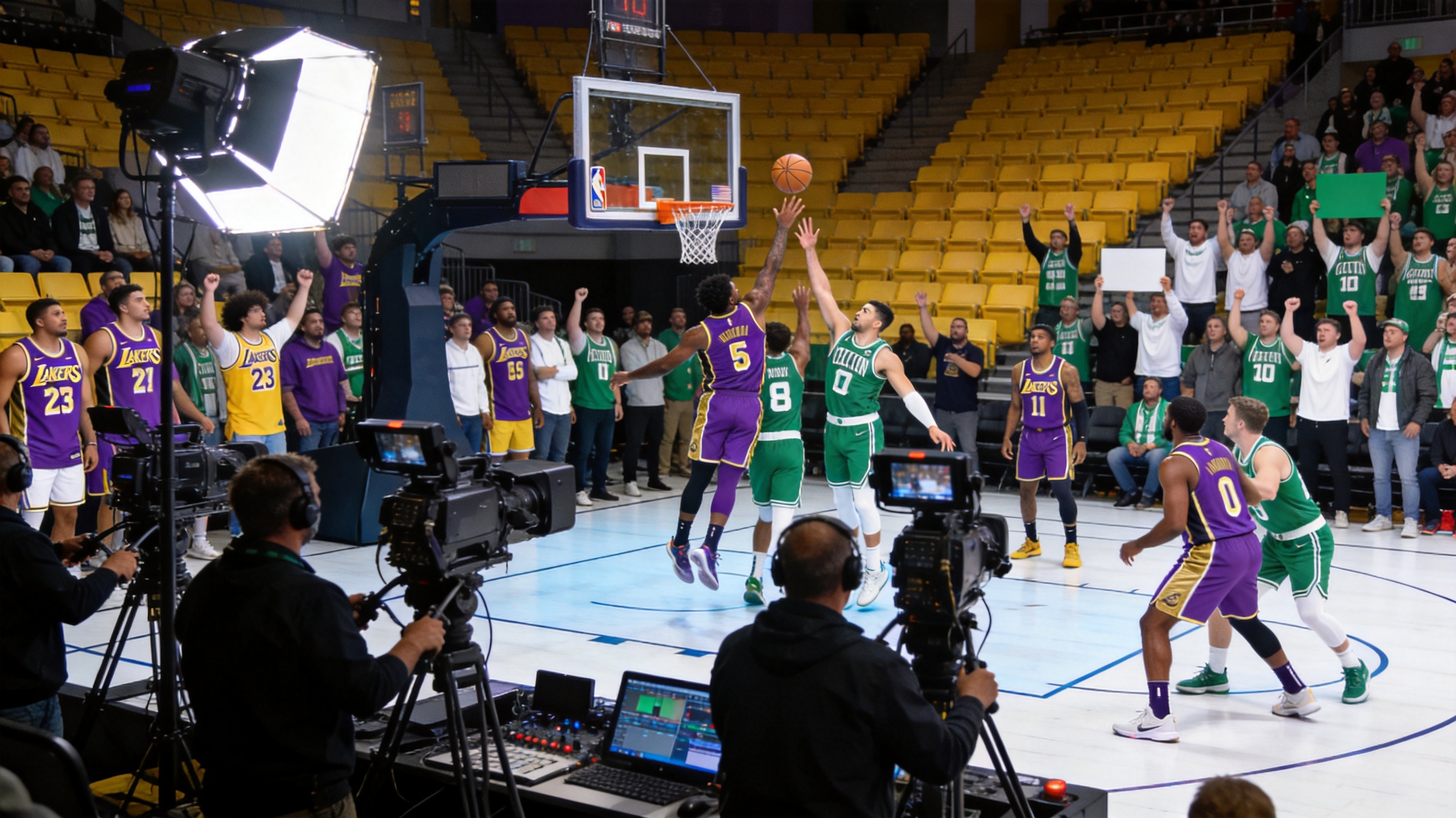 NBA 湖人vs凯尔特人 比赛直播